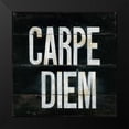 thumbnail image 2 of Fisk, Arnie 15x15 Black Modern Framed Museum Art Print Titled - Industrial Chic Carpe Diem, 2 of 5