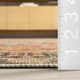 thumbnail image 4 of Nuloom Esmeralda SpinClean Distressed Medallion Area Rug, 7' 10" x 10', Esmeralda Orange, 4 of 6