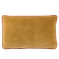 thumbnail image 1 of Jaipur Living Lyla Solid Gold/ Cream Down Pillow (13"X21" Lumbar), 1 of 4