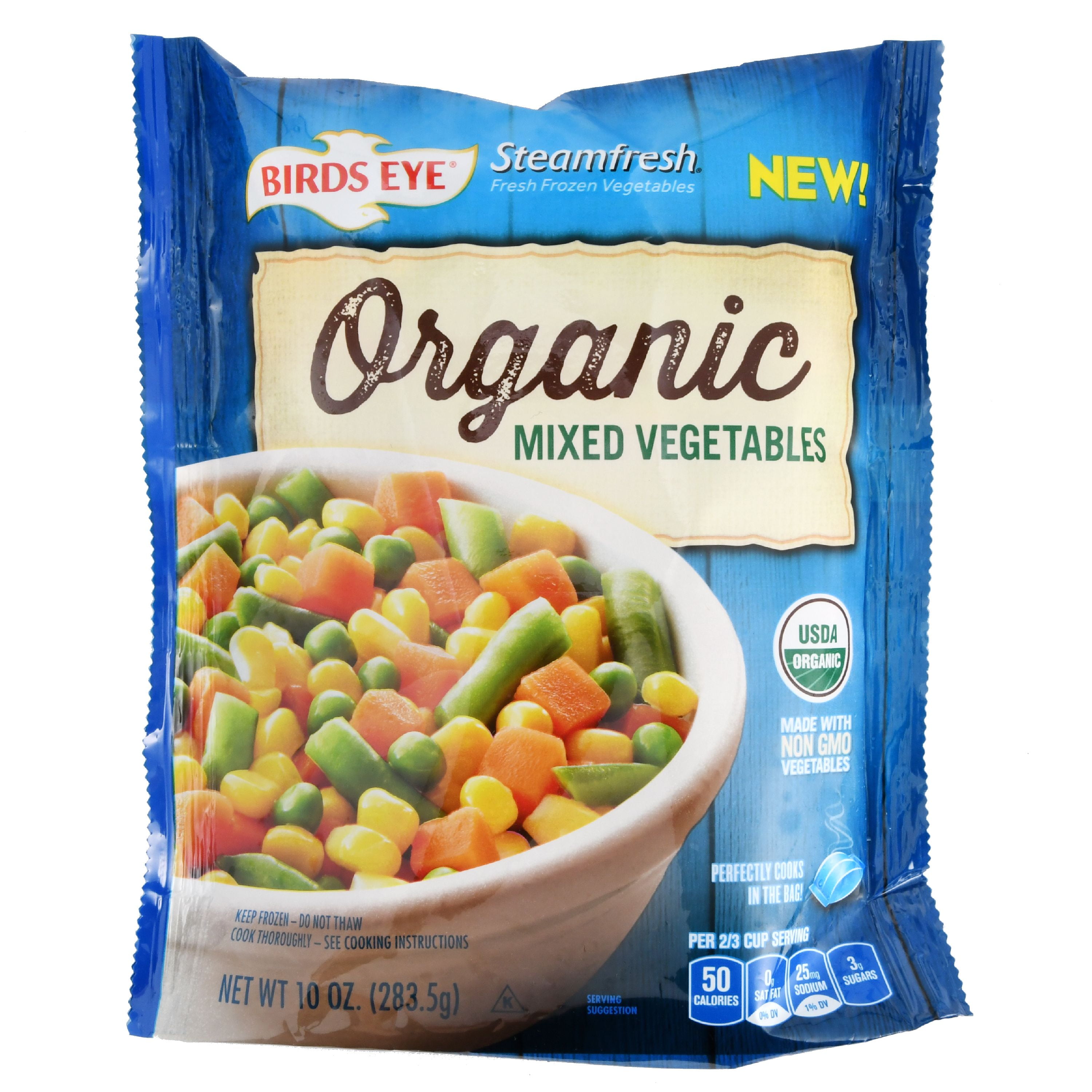 Pinnacle Foods Birds Eye Streamfresh Organic Mixed Vegetables 10 oz ...