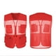 thumbnail image 2 of Neries Chaqueta de pesca de verano con bolsillos delanteros Tamaño múltiple SHISTPER CHEISTCOAT HOMBRES OUTERWAR VESTIDOS ACCESORIOS DE JUEGOS AIRNIOS RED / XL Scienceny OD003201-02, 2 of 7