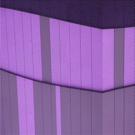 Ahgly Company Machine Washable Indoor Square Transitional Purple Area Rugs, 6' Square
