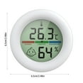 thumbnail image 3 of Meitianfacai Winter Savings Clearance Deals Circular High Precision Electronic Hygrograph Electronic Thermometers Indoor Mini Hygrograph With Magnet Holders Has A Wide Range Of Application, 3 of 6
