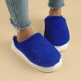 thumbnail image 3 of Fuzzy Slippers For Women Slippers Winter Warm Fuzzy Shoes With Sole Cozy Indoor Outdoor Comfortable Soft Slides Home Warm Cozy Winter House Slippers Bedroom Indoor House Shoes, 3 of 3