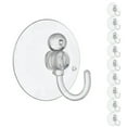 thumbnail image 1 of 10PCS Reusable PVC Suction Cup with Strong Hook for Glass Home Decor, 1 of 9