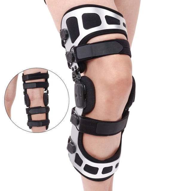 Rodillera OA Underloader, Rodillera Doble Vertical Underloader para ACL, PCL, Osteoartritis Ligera, Dolor Hueso-sobre-hueso y Desgarro de Menisco, Soporte de Descarga Dual para Medial y Lateral