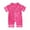 Hot Pink, variant on Baby Romper Soft Satin Unisex Newborn Baby Sleepers Pajamas Romper Boys Girls Summer Clothes 0-3 Months,Light Pink