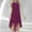 Purple, variant on Sakmal Womens Dresses Summer Tulle Chiffon Solid Black Comfort Fit Sleeveless Mid-Length Shift Dress