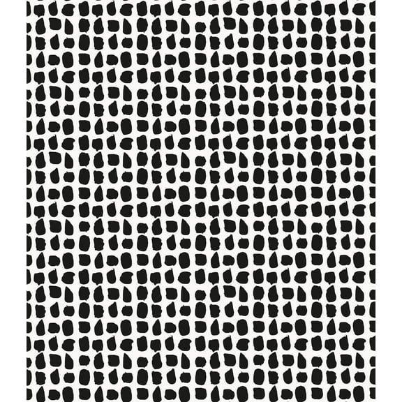 Mainstays Black & White Spots, Peel and Stick Wallpaper 13.35 Sq. Ft.