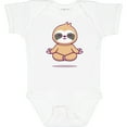 thumbnail image 3 of Inktastic Meditating Sloth Boys or Girls Baby Bodysuit, 3 of 5