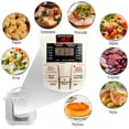 thumbnail image 4 of Olla Multifuncional a presion electrica 6 en 1 Pantalla digital 7.5lts Acero Inoxidable Renewed Speedy Cook  SC8WHTC, 4 of 8