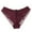 Purple, variant on Rohuuque Women's Lace Panties Mid Rise Bow Crossed Breathbale Comfort Lace Briefs Panties Cheeky Underwear Black