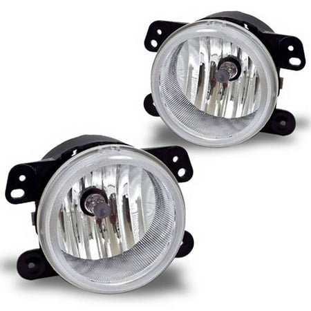 Fog Light For 06 09 Chrysler Pt Cruiser Clear Lens Pair