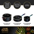 Thyme & Table Rainbow Electroplated 12Piece Cookware Set