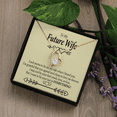 thumbnail image 6 of To My Fiancee Grateful Forever Necklace w Message Card, 6 of 20