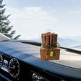 thumbnail image 5 of YUVA Car Aromatherapy Diffuser, Wooden Decor, Walnut/Beech, 2.76x2.40in, Red/Green, Purifies Air, Stylish Interior, 5 of 6