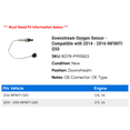 thumbnail image 2 of Downstream Oxygen Sensor - Compatible with 2014 - 2016 INFINITI Q50 2015, 2 of 2