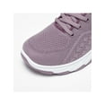 thumbnail image 7 of Frontwalk Ladies Athletic Shoes Knit Upper Sneakers Fitness Workout Running Shoe Walking Breathable Flats Women Sport Trainers Taro Purple 9, 7 of 7