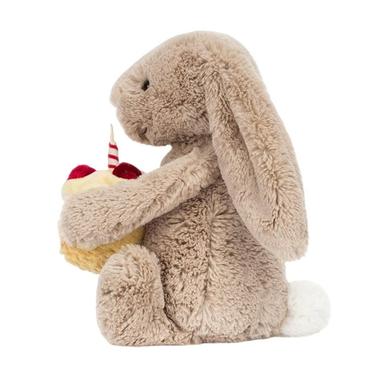 Bashful Beige Bunny 'Birthday' - Official Jellycat
