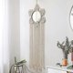 thumbnail image 5 of Espejo de pared decorativo bohemio con borlas y macramé para colgar en la pared, 5 of 5