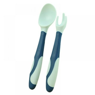 Baby Fork And Spoon Set, Training Utensils, Self Feeding For Ages 6  Months+, - Temu Japan