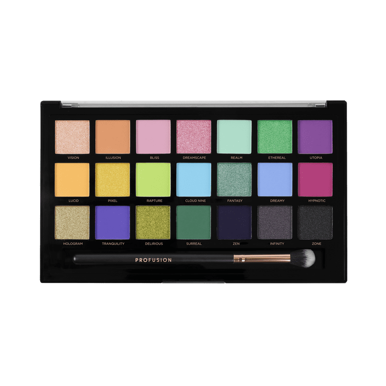 Profusion Cosmetics 21 Shade Eyeshadow Palette Dreamscape