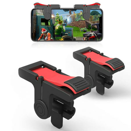 Mobile Game Controller L1R1 Game Triggers Fire and Aim Buttons for PUBG for iPhone 6 7 8 X Xs XR XS MAX/Samsung Note 8 9 S7 S8 S9 S10 C8 C9 A8s (Best Games Iphone 7)