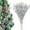 Silver, variant on Tutuviw12 Pcs 17in Artificial Glitter Berry Stems Christmas Tree Picks Sprays Ornaments Glitter Branches Party Decor Fake Berry Twigs for Crafts DIY Wreath Garland Fireplace Holiday Decor (Silver)
