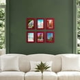 thumbnail image 3 of Wexford Home Textured 5" x 7" Red Picture Frame (Set of 6), 3 of 6