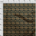 thumbnail image 2 of oneOone Georgette Viscose Fabric Diamond Kasuri Decor Fabric Printed BTY 42 Inch Wide, 2 of 4