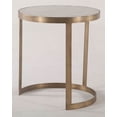 thumbnail image 2 of 2-Pc Marble Side Table in White, 2 of 3