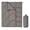Gray, variant on Printed Packable Camping Blanket 79 x 55 in, Waterproof Feature Wearable Travel Throw with Ripstop Carry Bag, Gray