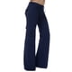 thumbnail image 1 of Pantalones cargo informales con cintura elástica para mujer: pierna ancha, bolsillos, poliéster, largo completo, primavera/otoño/invierno - S-XL, 1 of 5
