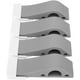 thumbnail image 1 of Tope de puerta de 4 piezas Tope de puerta de goma La puerta de seguridad con cuña funciona en todas las superficies del piso Topes de puerta que no rayan Especial para la puerta de la escuel, 1 of 5