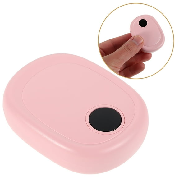 Raindrops Pink Electric Heated Gloves Device with Intelligent Temperature Control for Winter Use