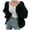 Black, variant on Womens Cardigan Cable Sweater Fall Winter Balloon Sleeve Long Sleeve Thick Warm Knit Solid Lazy Coat Oversized Loose Shrugs for Women Beige One Size