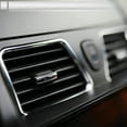 thumbnail image 2 of Unique Bargains Car Trash Can Hanging Car Air Vent Faux Leather Trash Bin 1 Pc Brown, 2 of 7