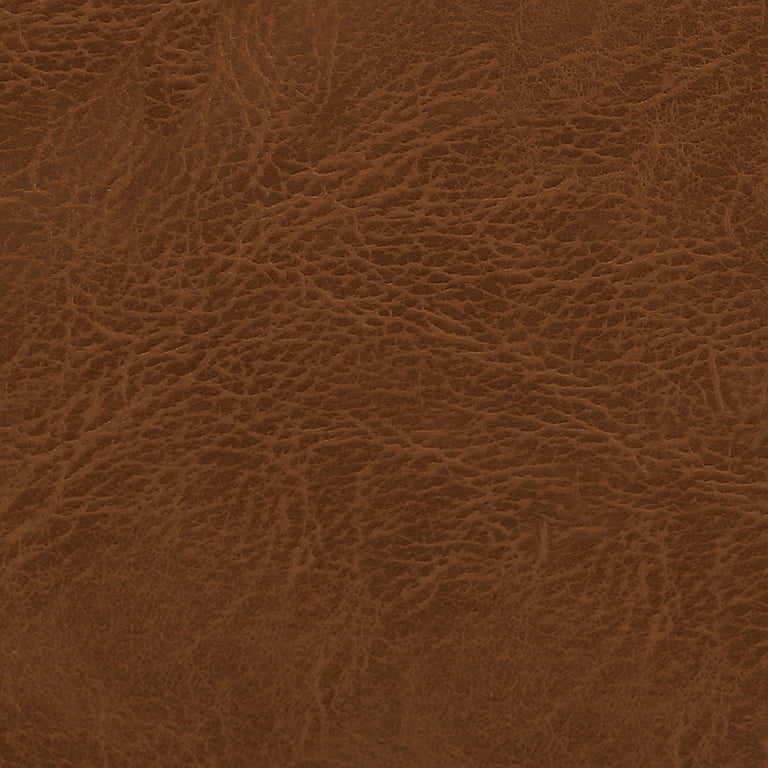 Vinyl Fabric Champion Dark Brown Fake Leather Upholstery / 54 Wide/Sold by  The Yard