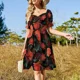 thumbnail image 4 of Vestido de manga corta de elfo del bosque, elegantes vestidos de mujer para boda, elegantes vestidos de fiesta para mujer, vestido largo, 4 of 7