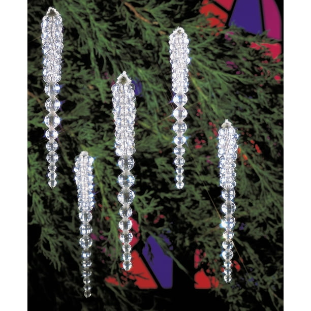 The Beadery Sparkling Icicles Holiday Ornament Kit