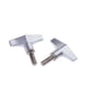 thumbnail image 4 of Paquete de 2 Tambores de Aleación de Zinc, Soporte de Platillos, Tornillo de Tuerca de Mariposa de 6 Mm, 4 of 7