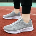 thumbnail image 2 of Sngxgn Men's Running Shoes Fashion Sneakers Lightweight Breathable Walking Shoes Workout Casual Sports Shoes(Grey,40), 2 of 8