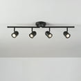 thumbnail image 6 of Globe Electric 4-Light Matte Black Foldable Track Lighting, 6 of 8