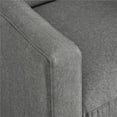 thumbnail image 2 of Yaheetech Modern Fabric Recliner Chair with Pocket Spring for Home Theater, Gray, 2 of 10