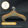 thumbnail image 3 of OUNONA 4Set Mini Coat Hanger for Kids Wardrobe Hangers European Type Plastic Decoration, 3 of 8