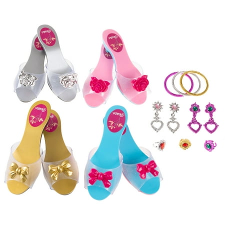 Princess Dress Up Set- High Heels, Bracelets, Earrings, Rings by Hey!