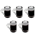 thumbnail image 1 of 5 piezas de taza de bebida para casa de muñecas, regalos navideños, accesorios clásicos para casa de muñecas, juguetes de simulación para negro, 1 of 9