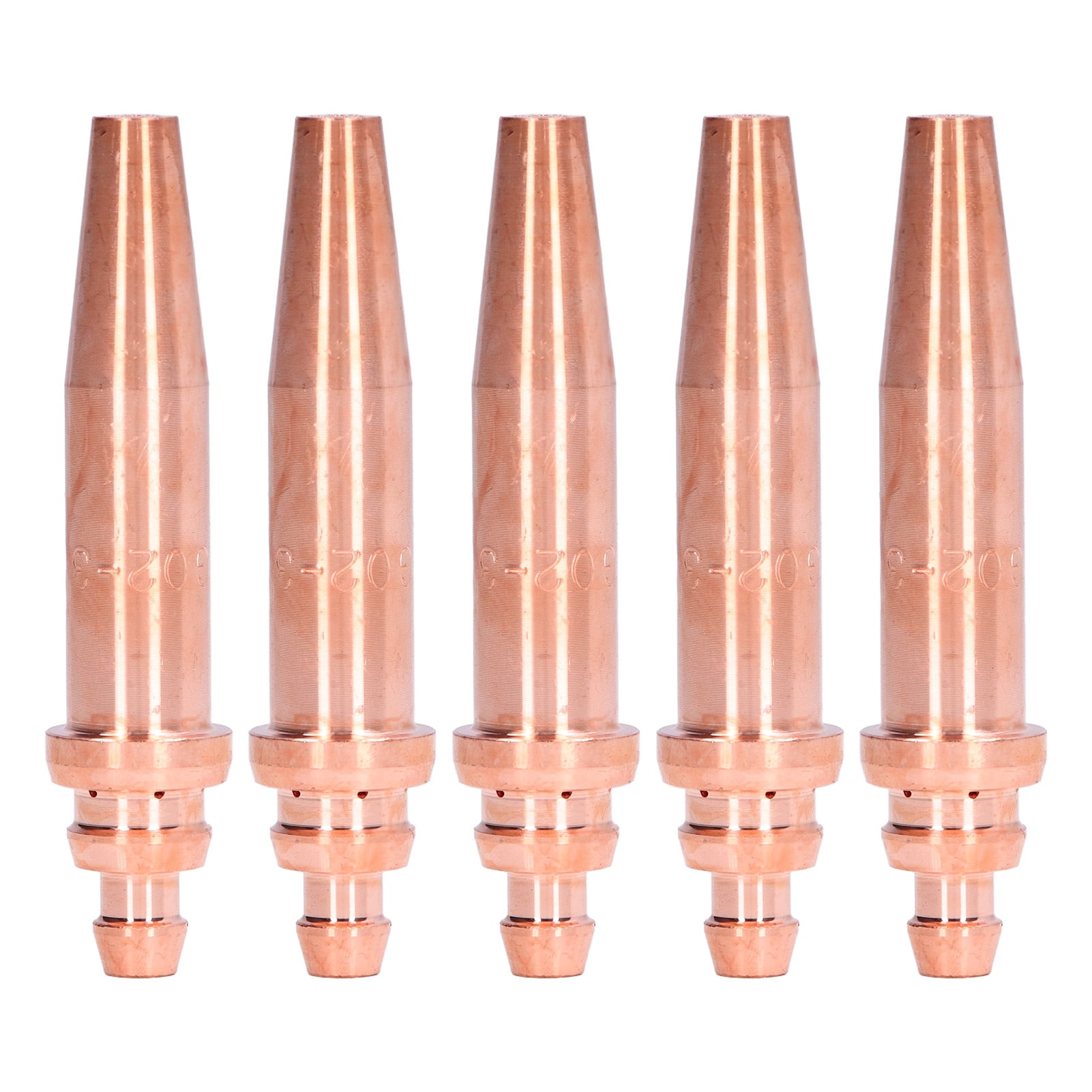 Torch Tips, Equal Pressure 5Psc 240300mm/min Acetylene Cutting Tip Copper For Working
