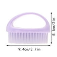 thumbnail image 3 of Pedty 1PC Cleaning Brush,New Colorful Soft Clothes Housework Cleaning Laundry Shoe Brush Collar Shoes Cleaning Brush, 3 of 4