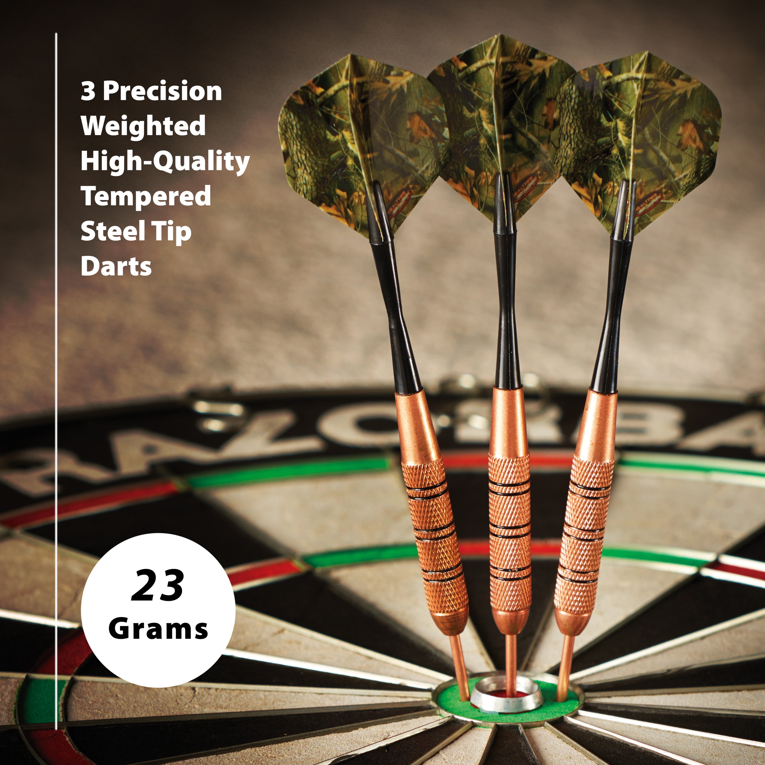 Fat Cat Realtree Hardwoods HD Steel Tip Darts 23gm
